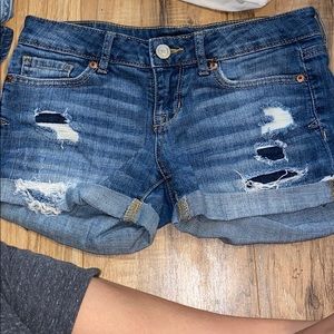 Distressed Shorts